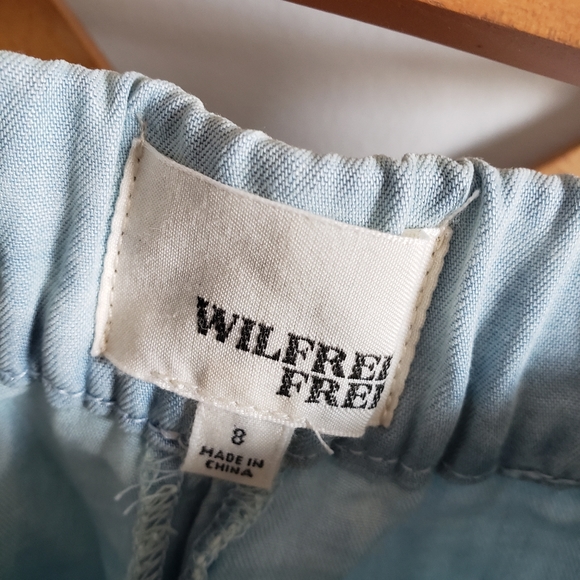 ARITZIA WILFRED FREE Light Indigo Luping Pants - Picture 5 of 8